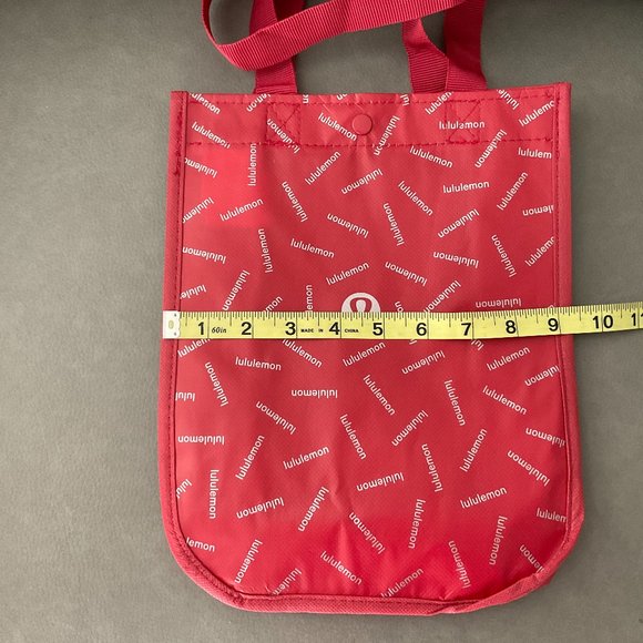 NEW Lululemon Limited Edition Red & Silver Small Tote Bag - Picture 4 of 8